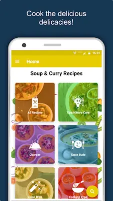 Healthy Soup and Curry Recipes android App screenshot 14