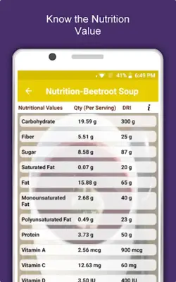 Healthy Soup and Curry Recipes android App screenshot 1