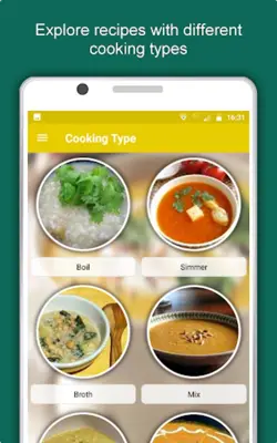 Healthy Soup and Curry Recipes android App screenshot 5