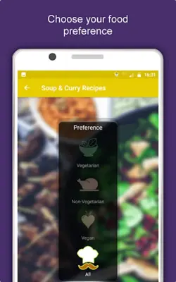 Healthy Soup and Curry Recipes android App screenshot 7